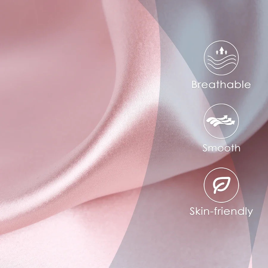 JuwenSilk silky stain pillowcase silky natural silk