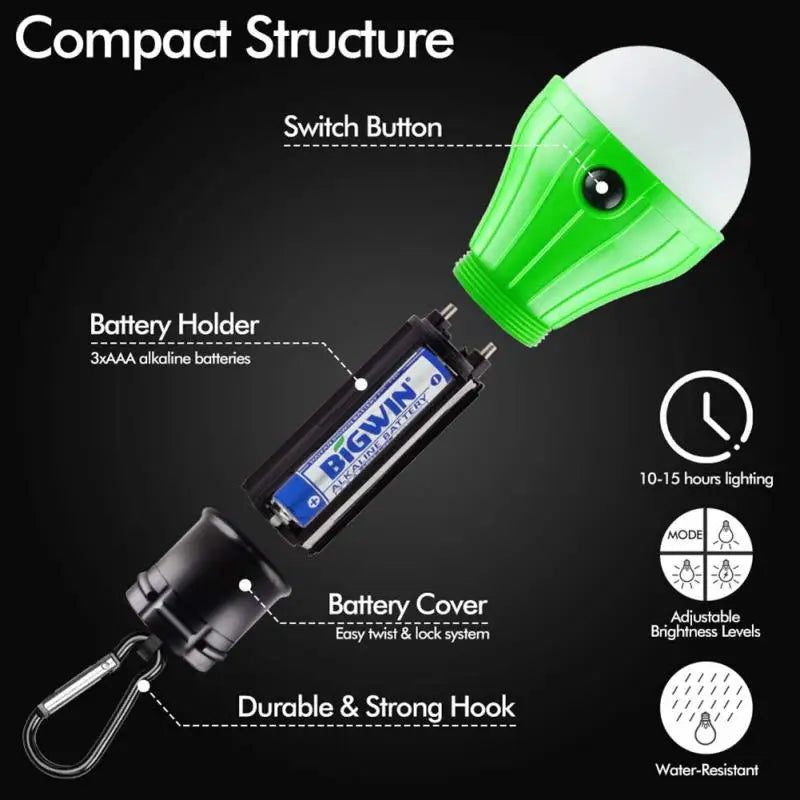 Camping Lantern Outdoor Light Battery Powered