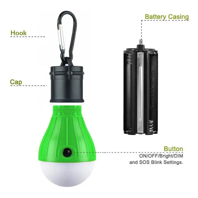 Camping Lantern Outdoor Light Battery Powered