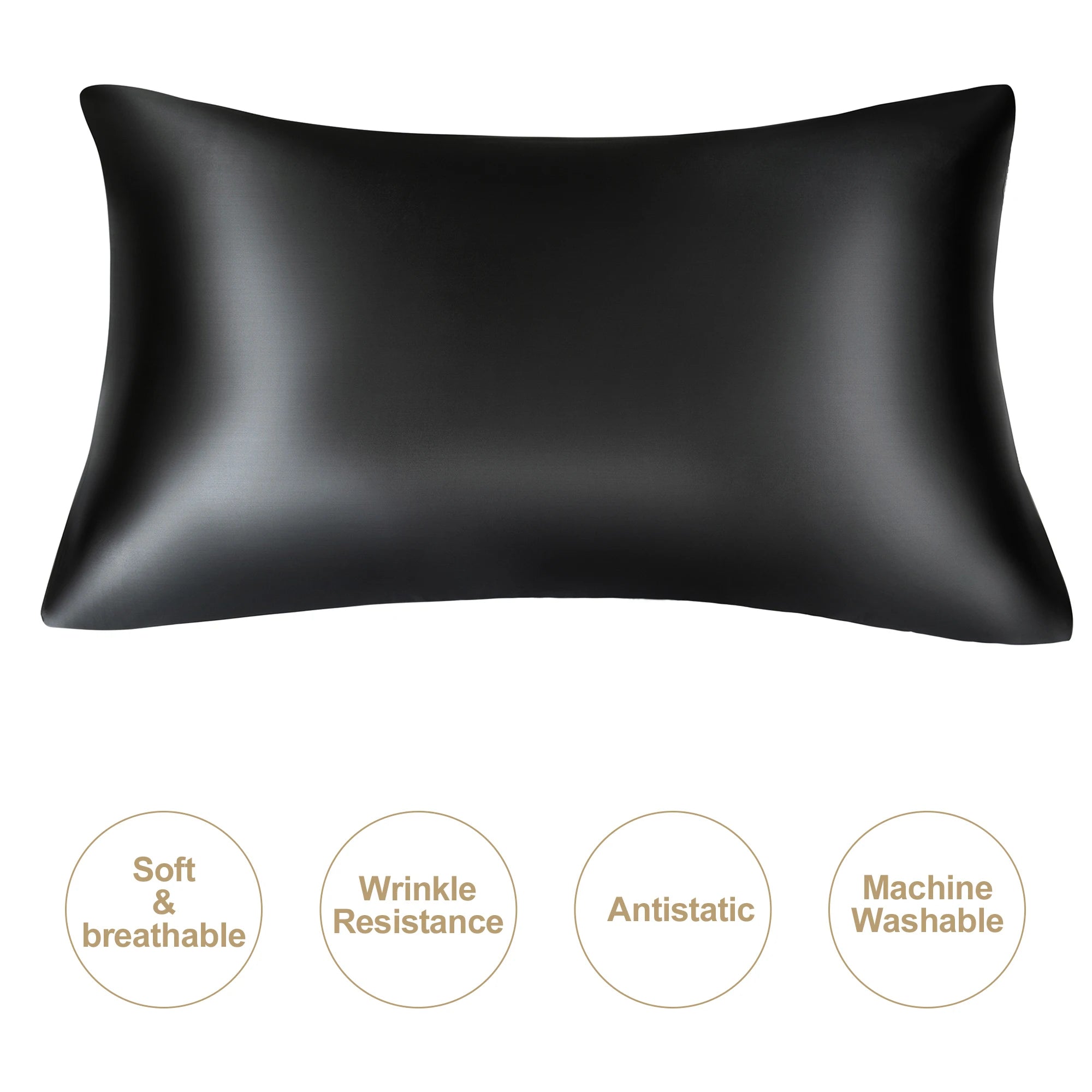 JuwenSilk silky stain pillowcase silky natural silk