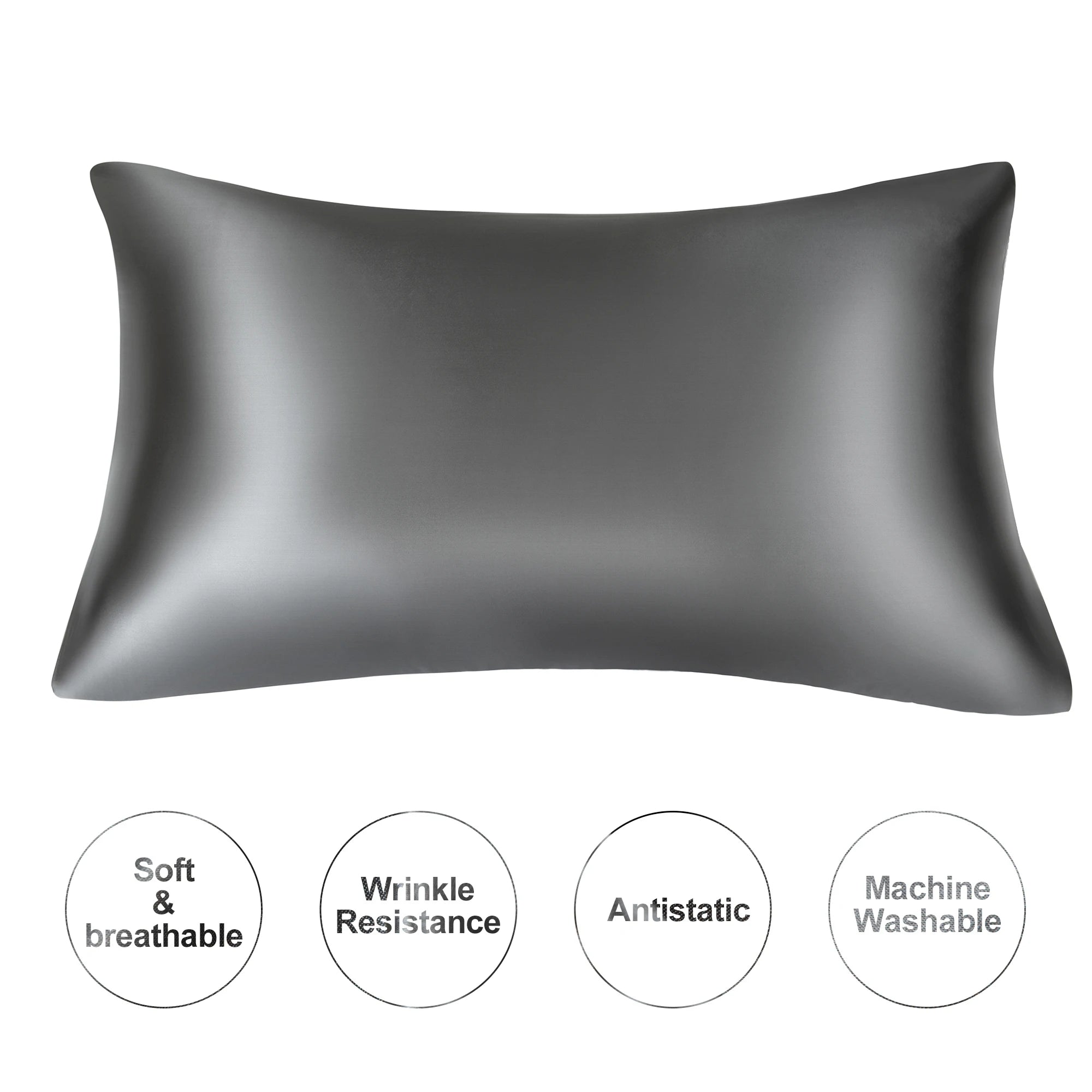 JuwenSilk silky stain pillowcase silky natural silk