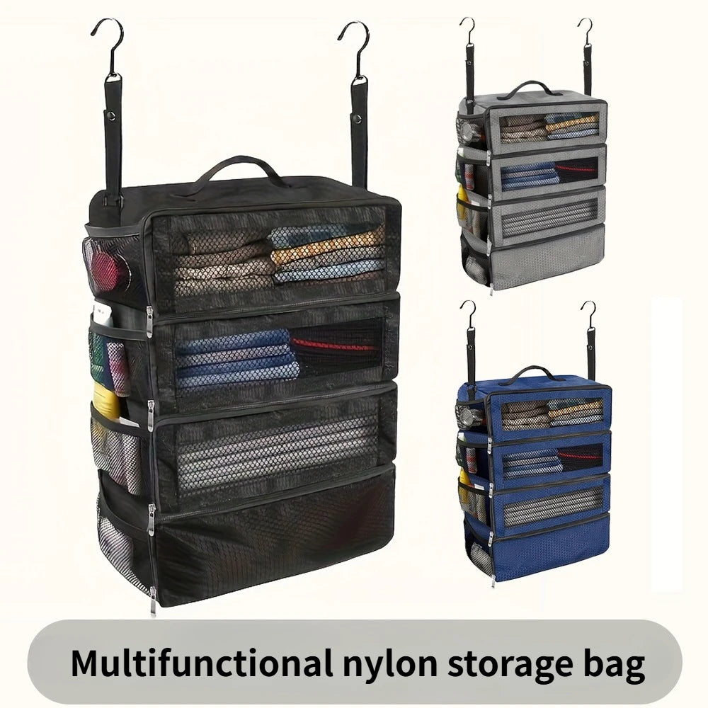 Suitcase Organizer High-capacity Travel Luggage Organizer