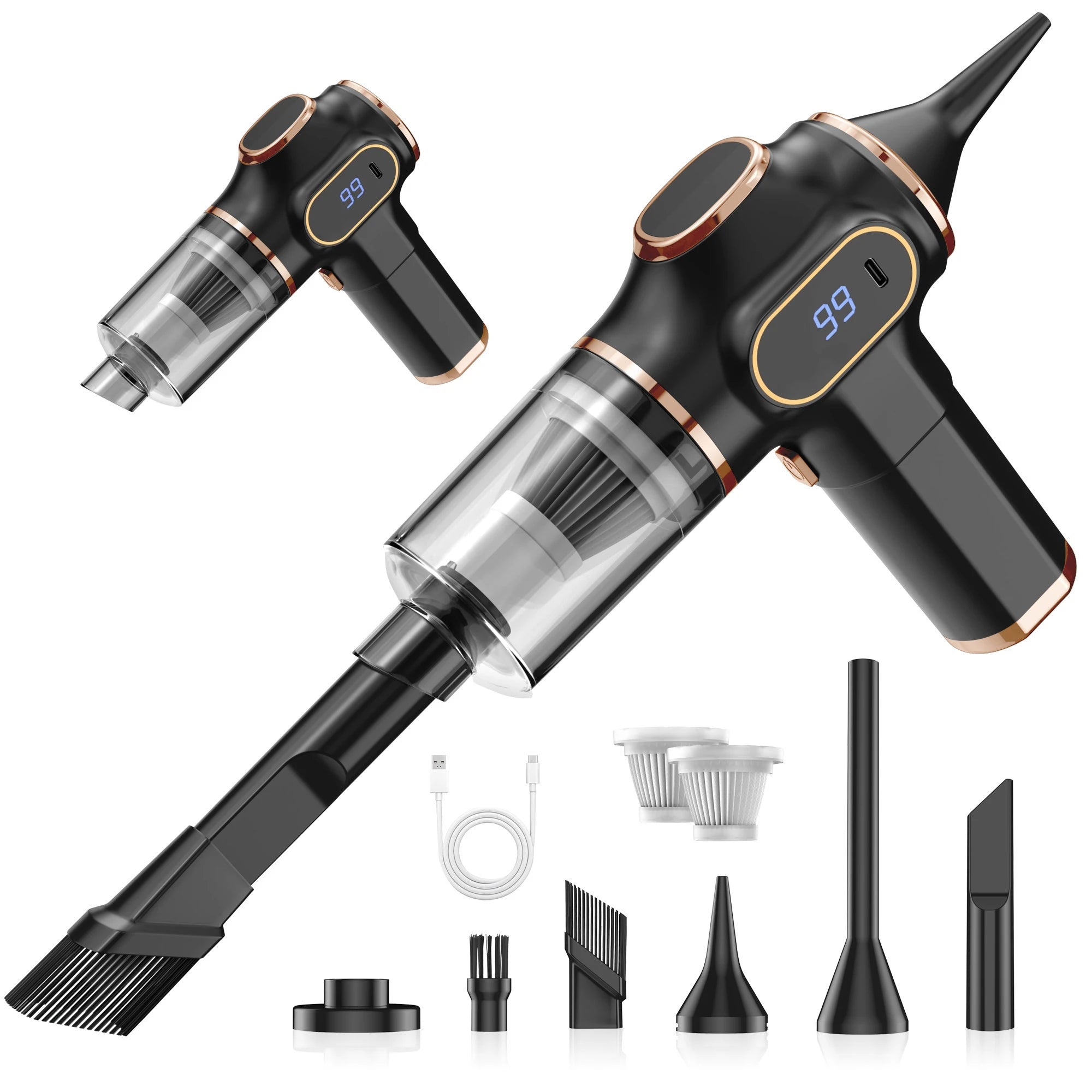 ABS Wireless Car Vacuum Cleaner