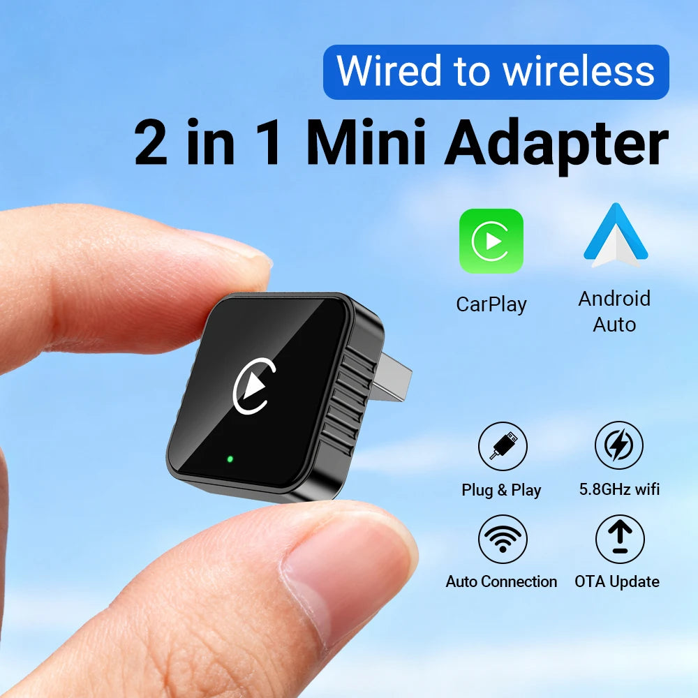Wireless CarPlay Android 2026 New Smart Auto Adapter