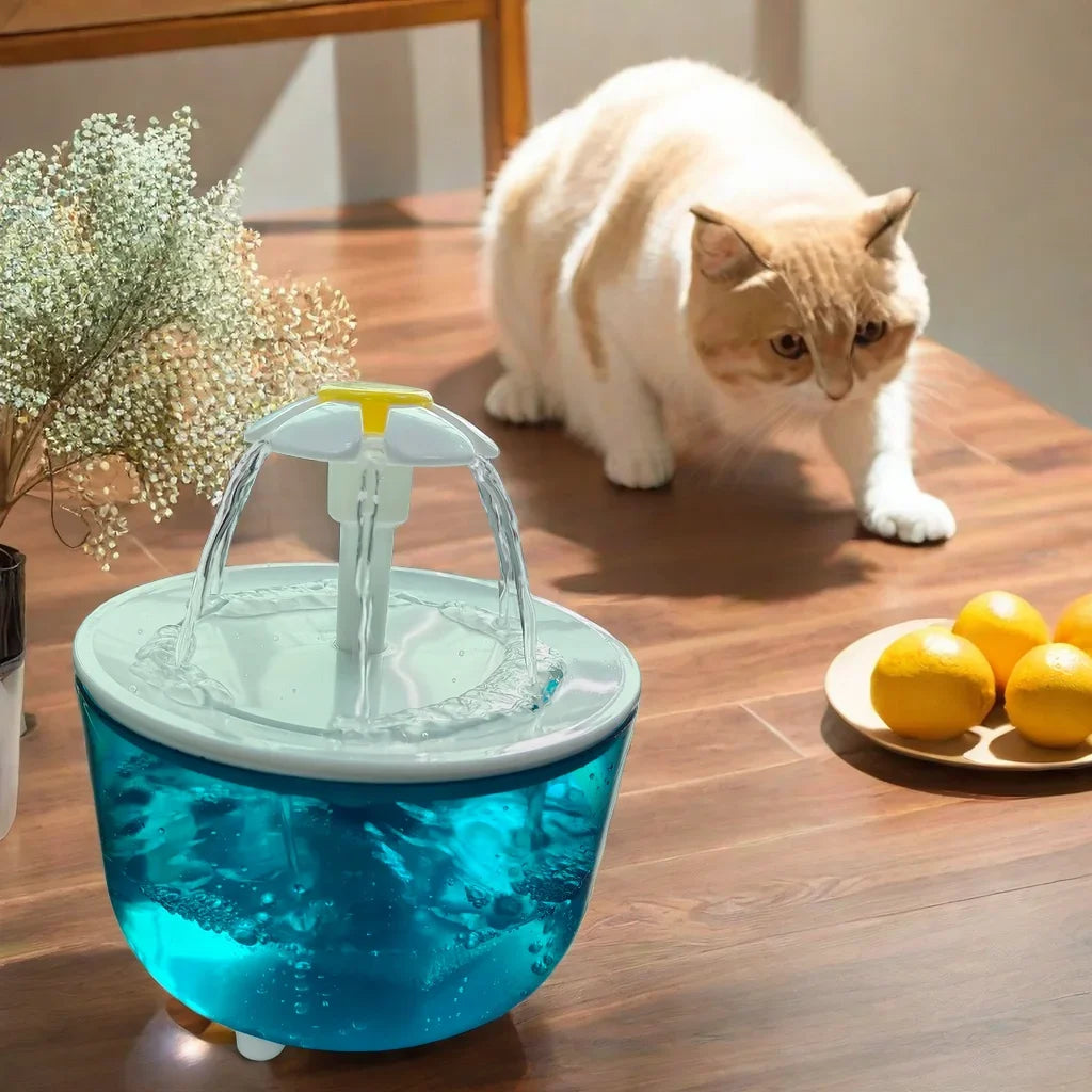 Cat Water Fountain, 1.2L Recirculating Pet Water Dispenser