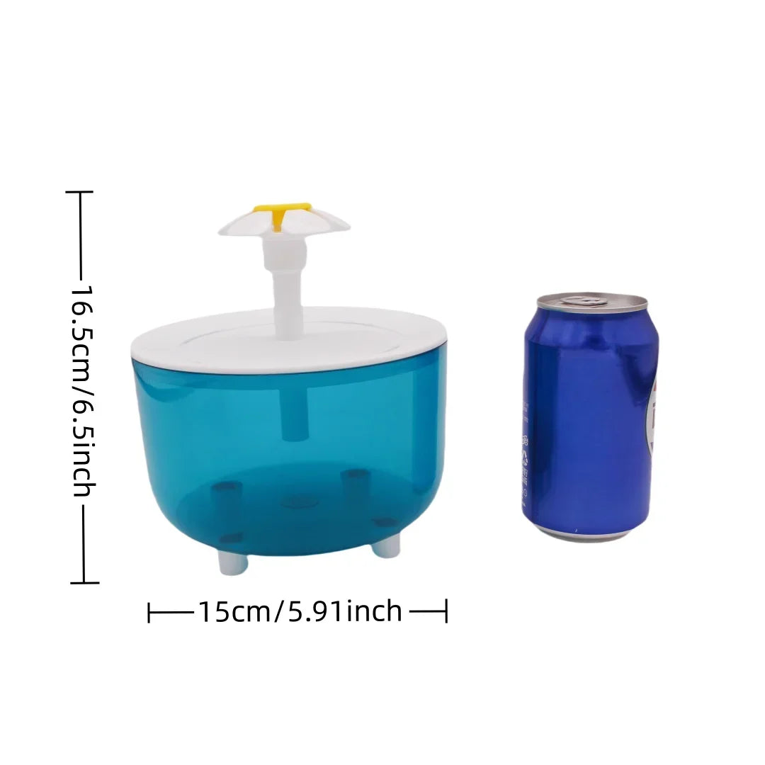 Cat Water Fountain, 1.2L Recirculating Pet Water Dispenser