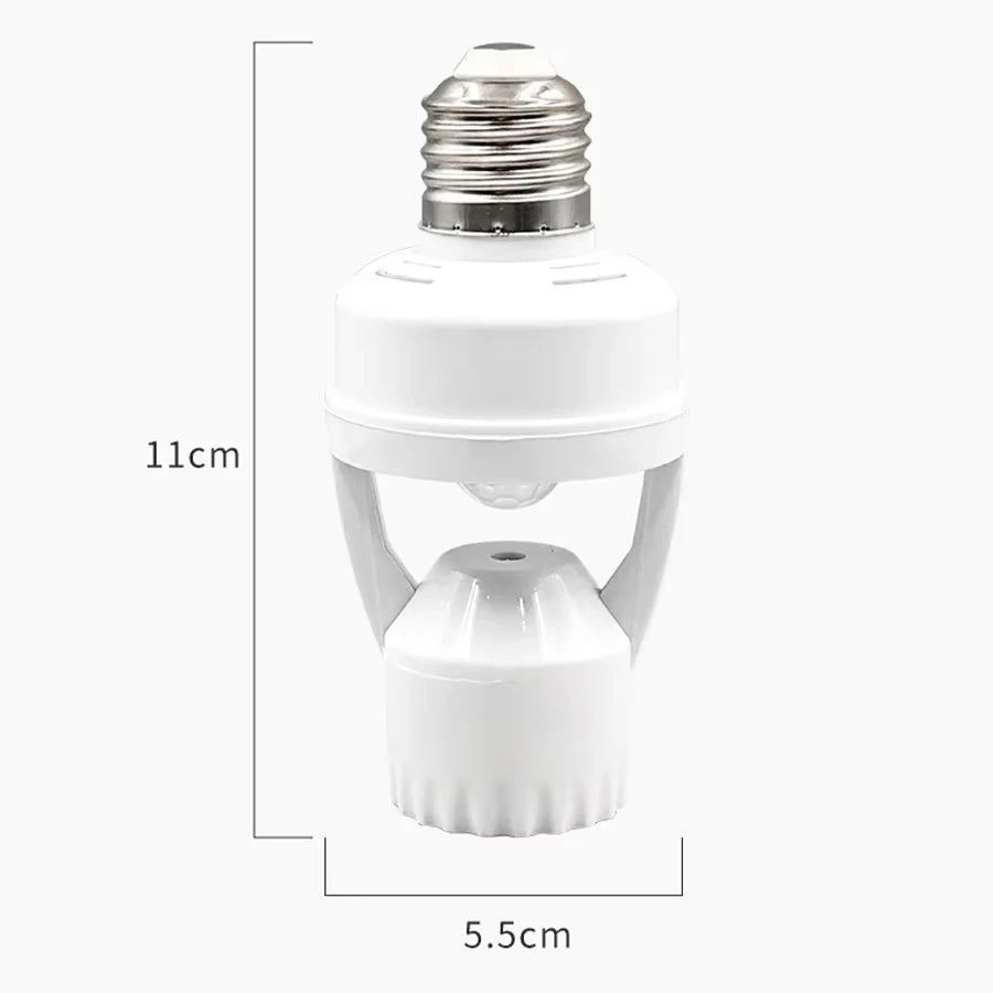 Smart Motion Sensor Light Bulb Holder