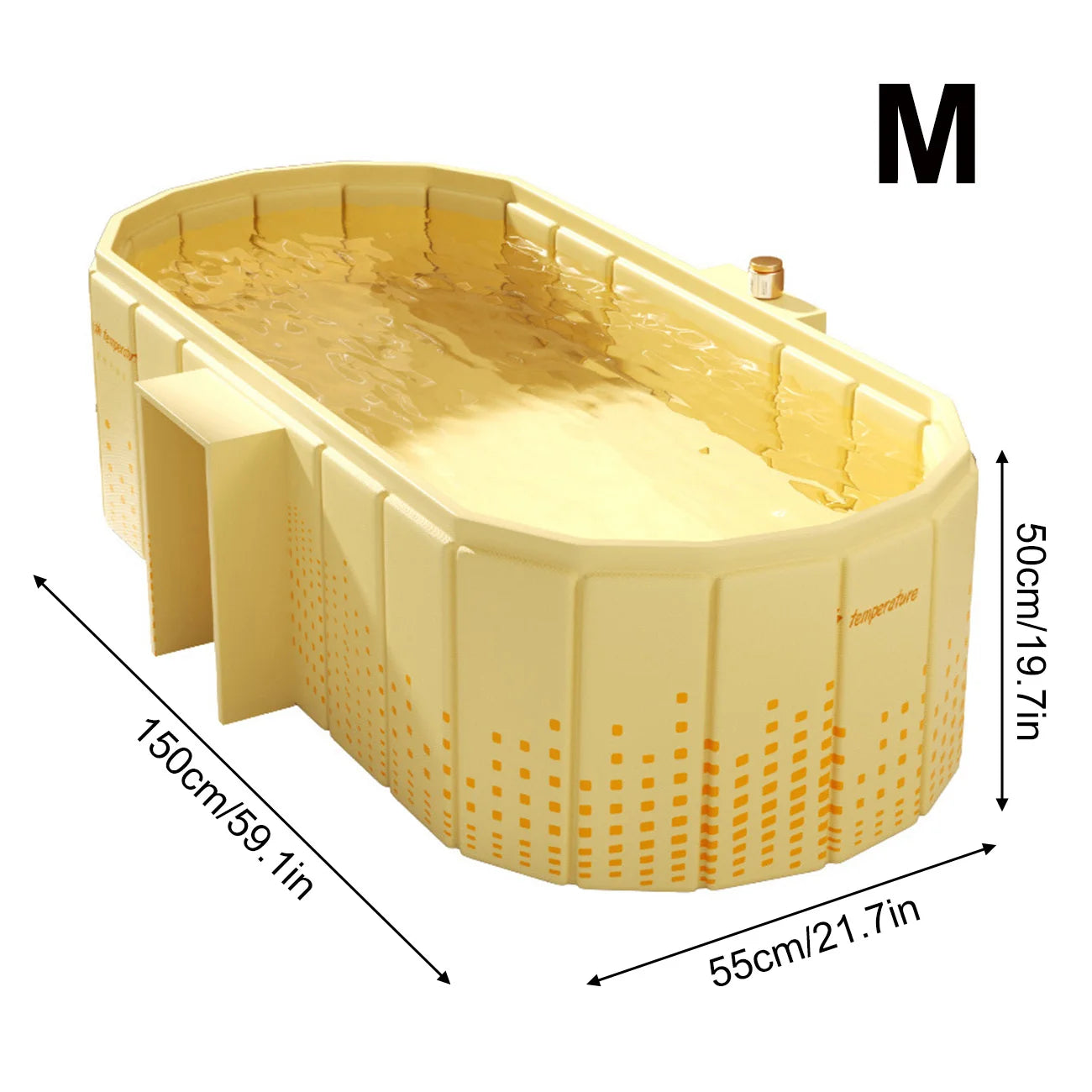 1PC Insulated Ice Bath ,Cold Plunge Tub