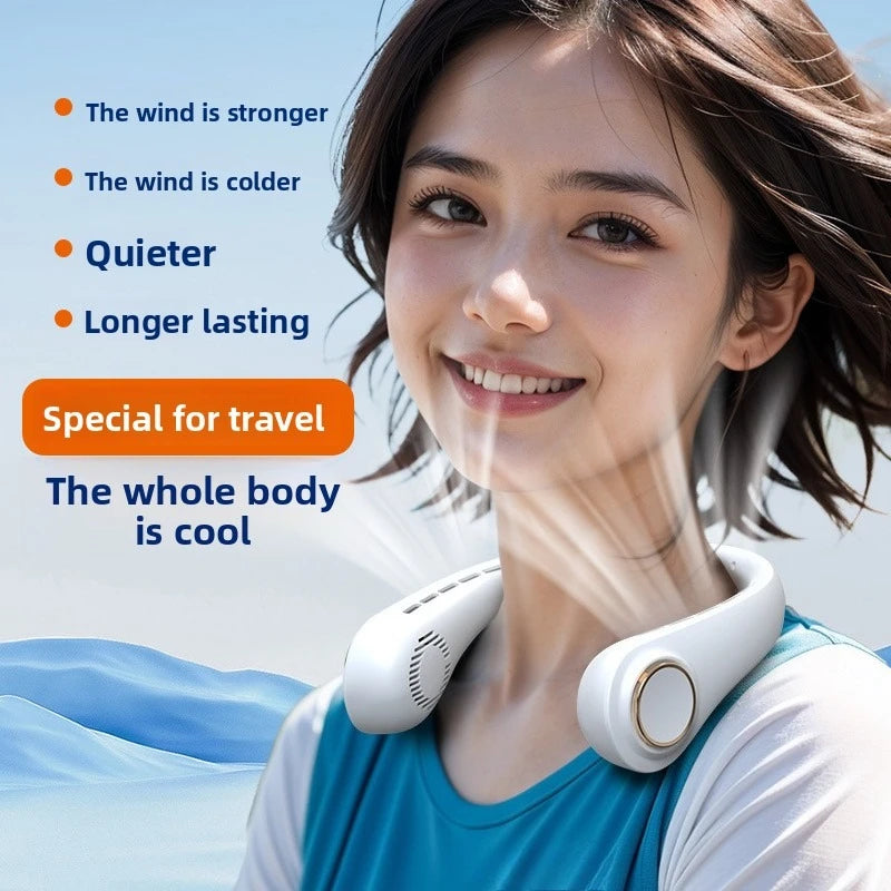 Neck Fan Portable Rechargeable