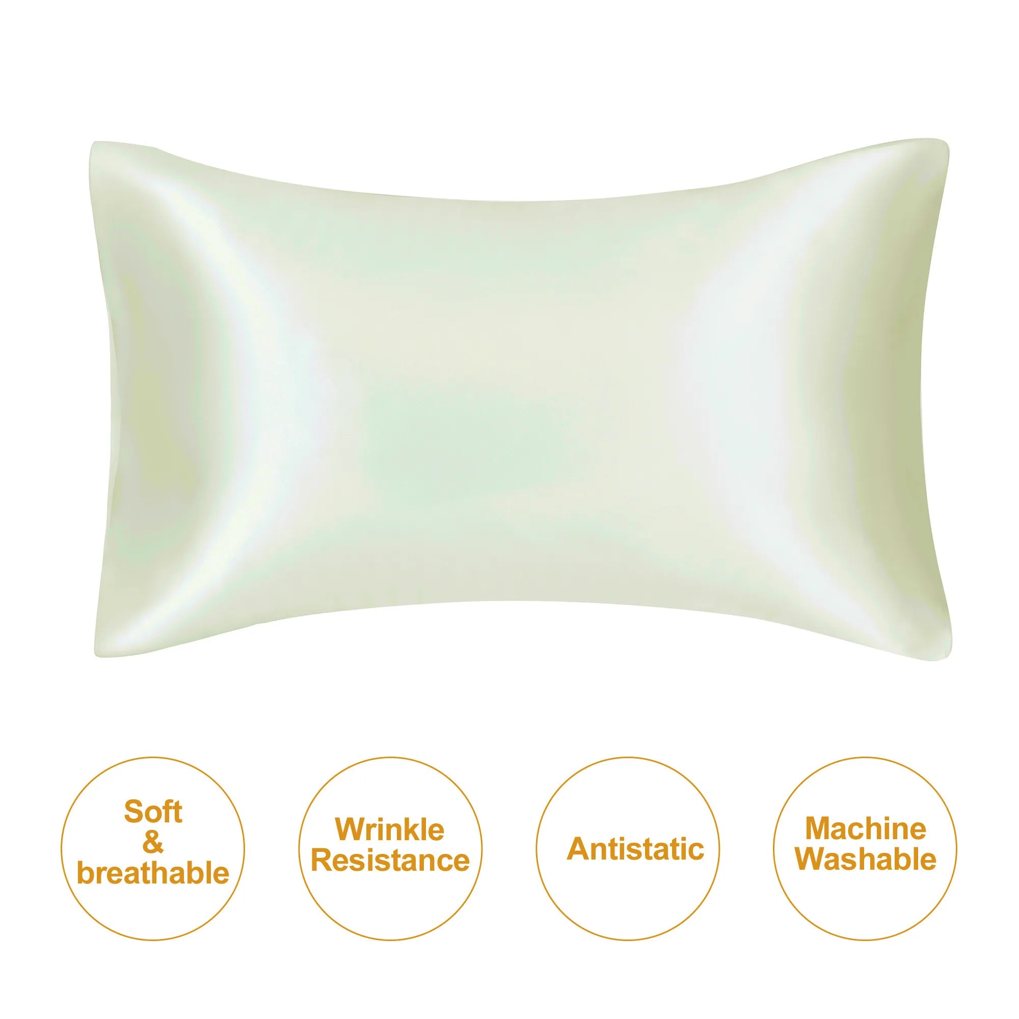 JuwenSilk silky stain pillowcase silky natural silk