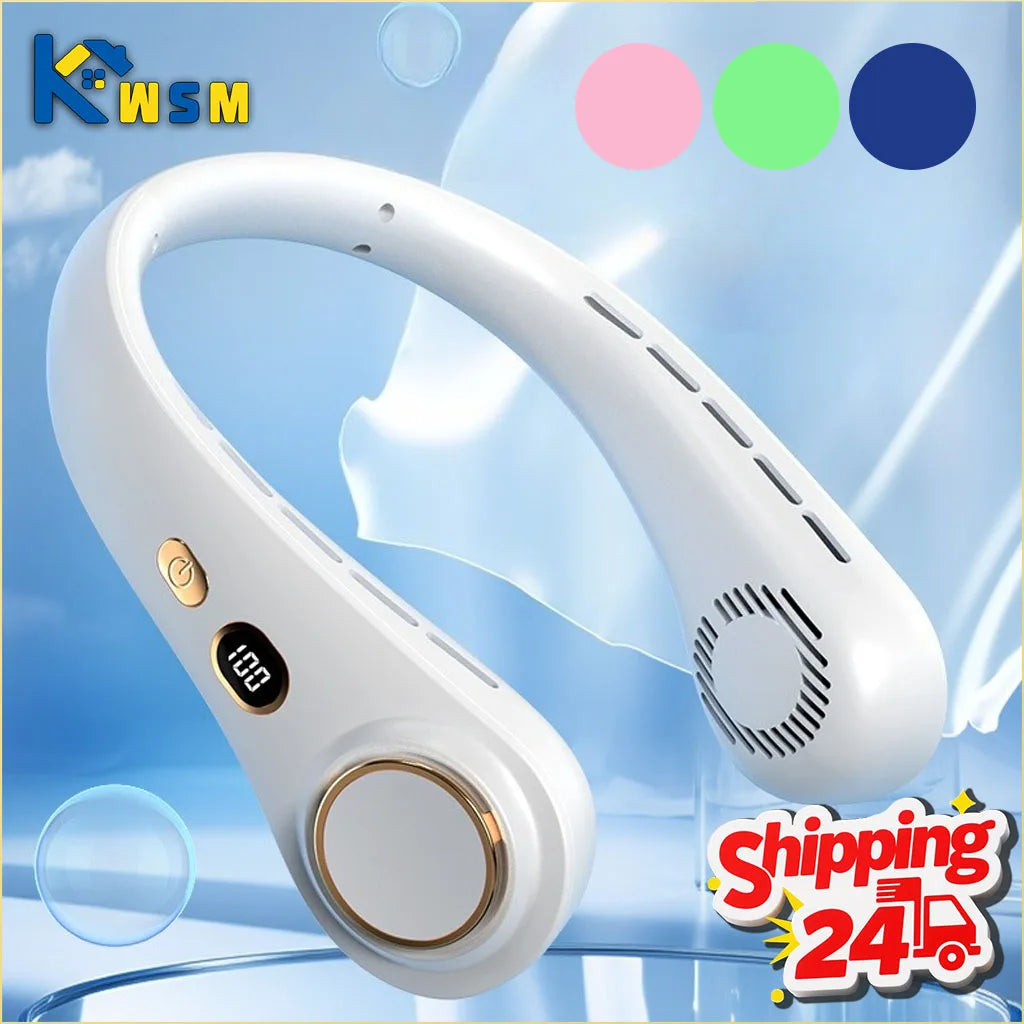 Neck Fan Portable Rechargeable