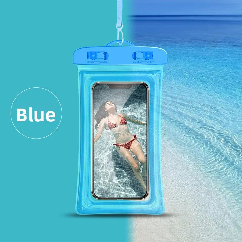 PVC Transparent Waterproof Phone Pouch