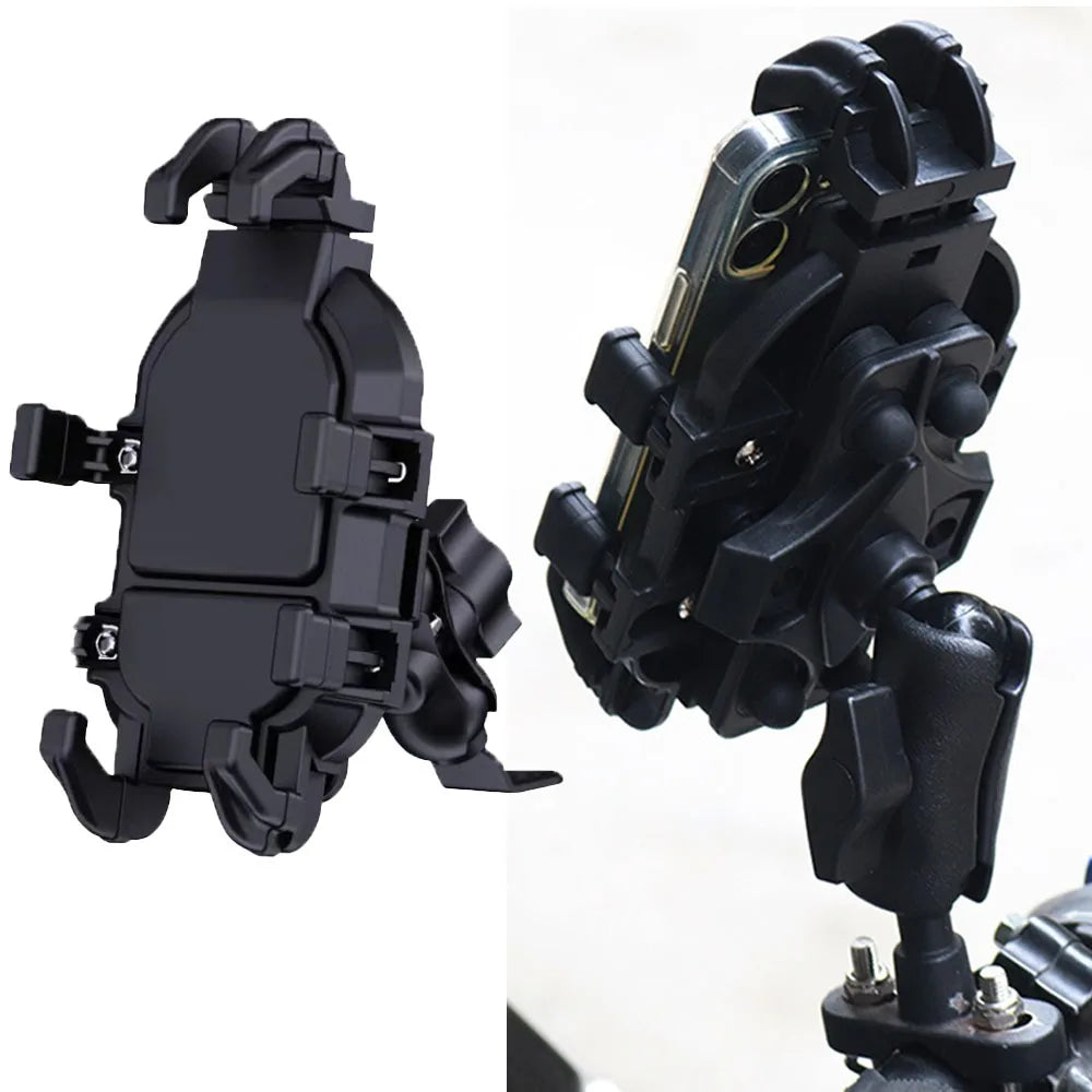 Motorcycle Handlebar Phone Holder Stand