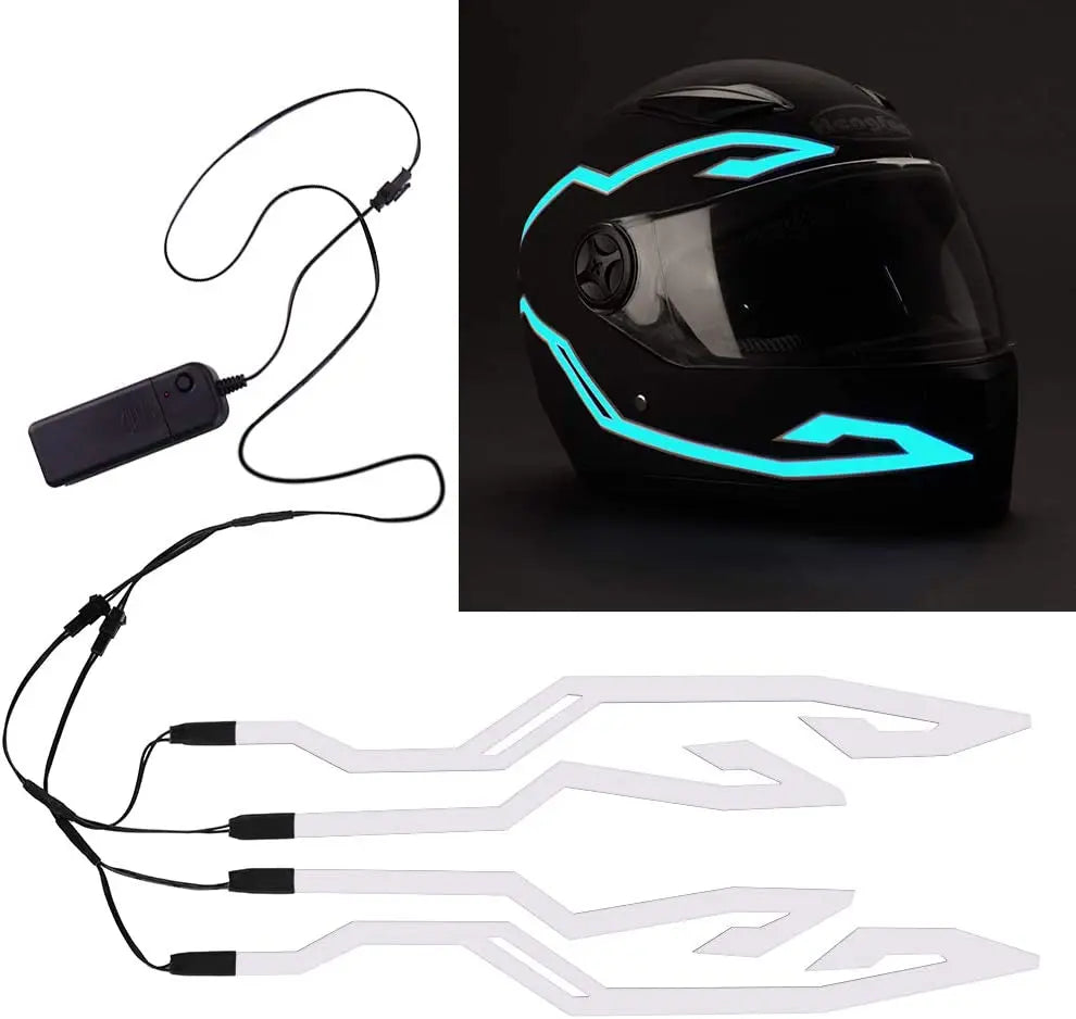 Motorcycle Helmet Light Night Riding Signal Helmet