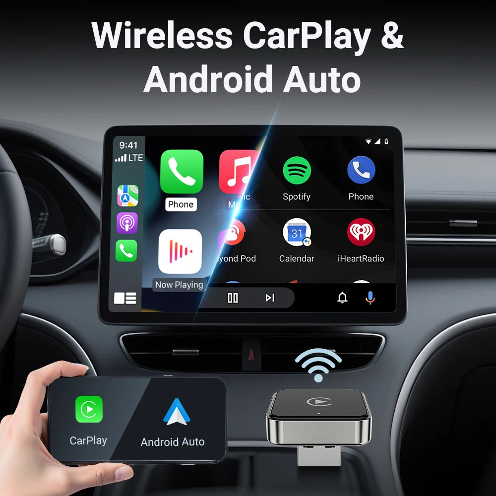 Wireless CarPlay Android 2026 New Smart Auto Adapter