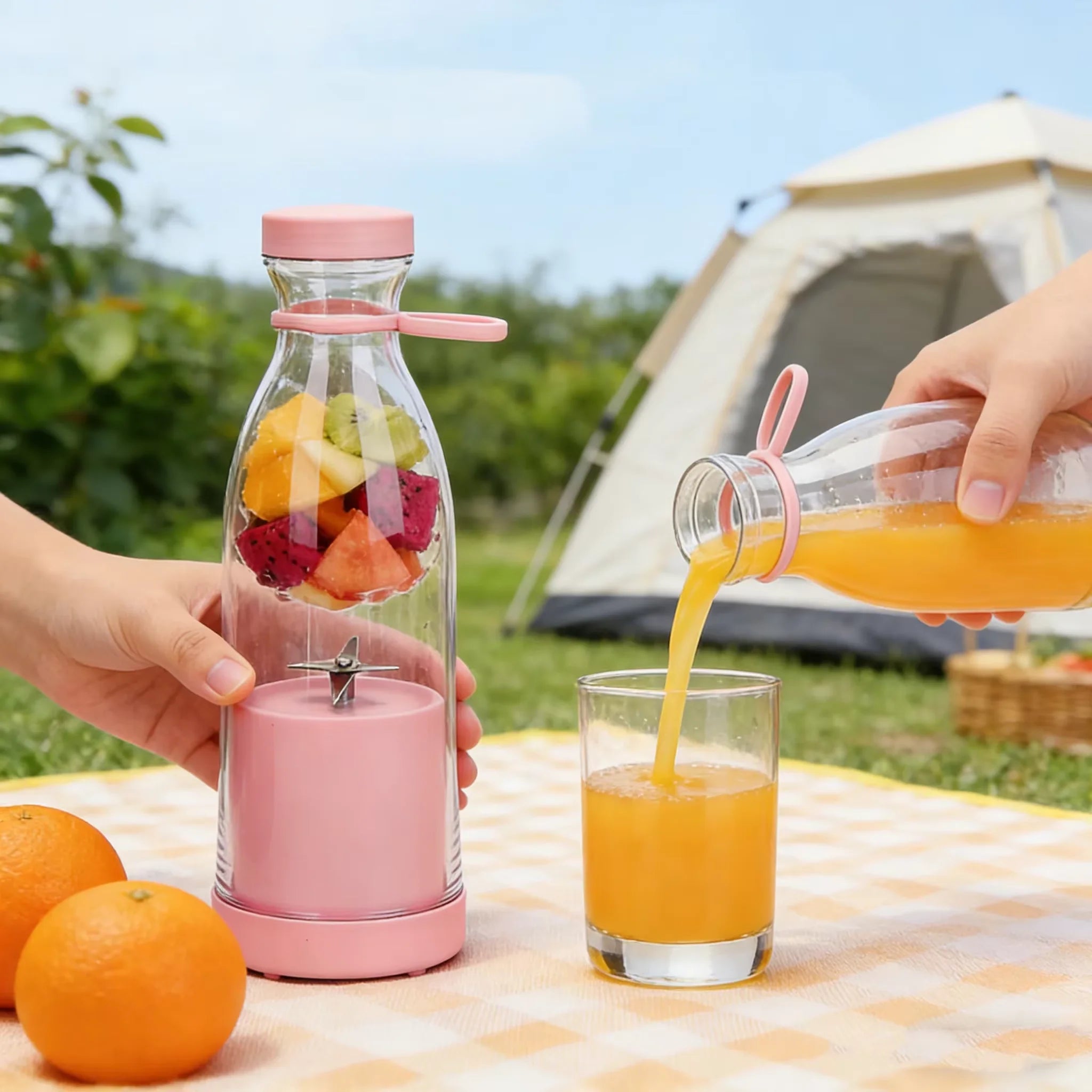 420ml Electric Juicer Blender Fruit Mixers