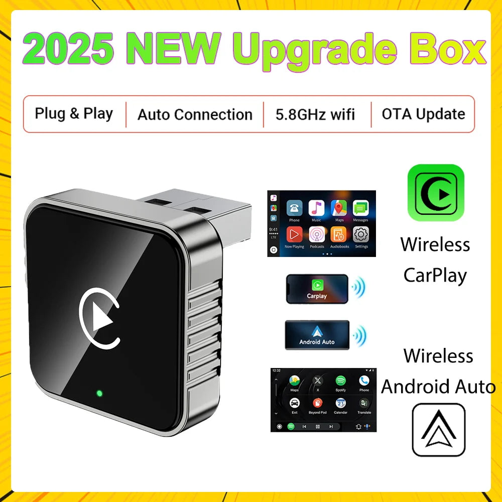 Wireless CarPlay Android 2026 New Smart Auto Adapter