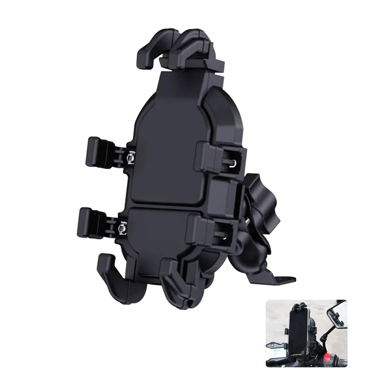 Motorcycle Handlebar Phone Holder Stand
