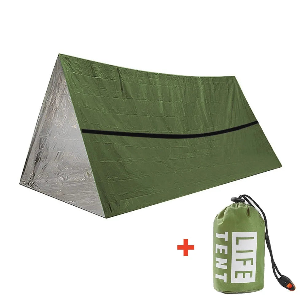 2-Person Emergency Tent Waterproof Camping
