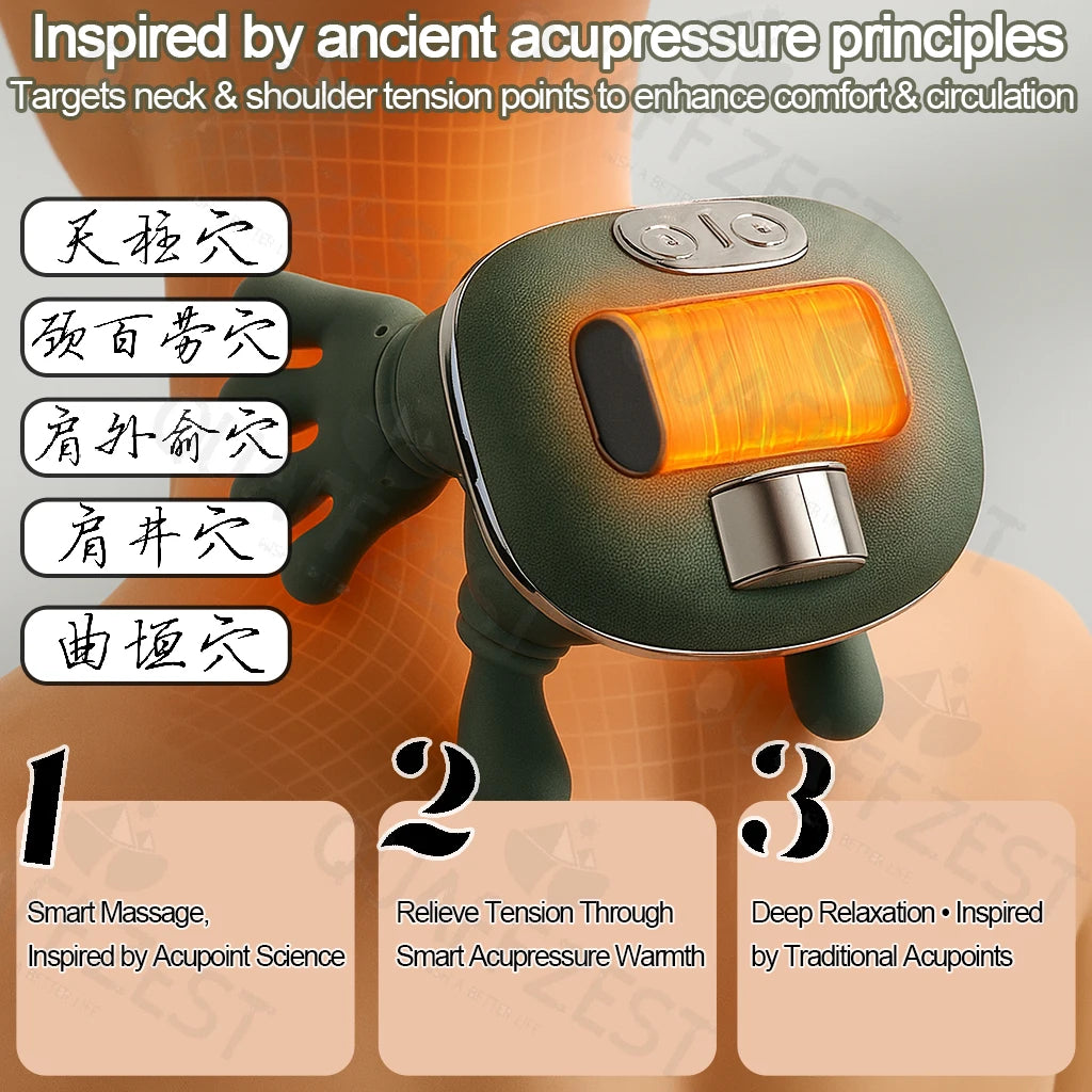 Bionic Finger Pressure Neck Massager